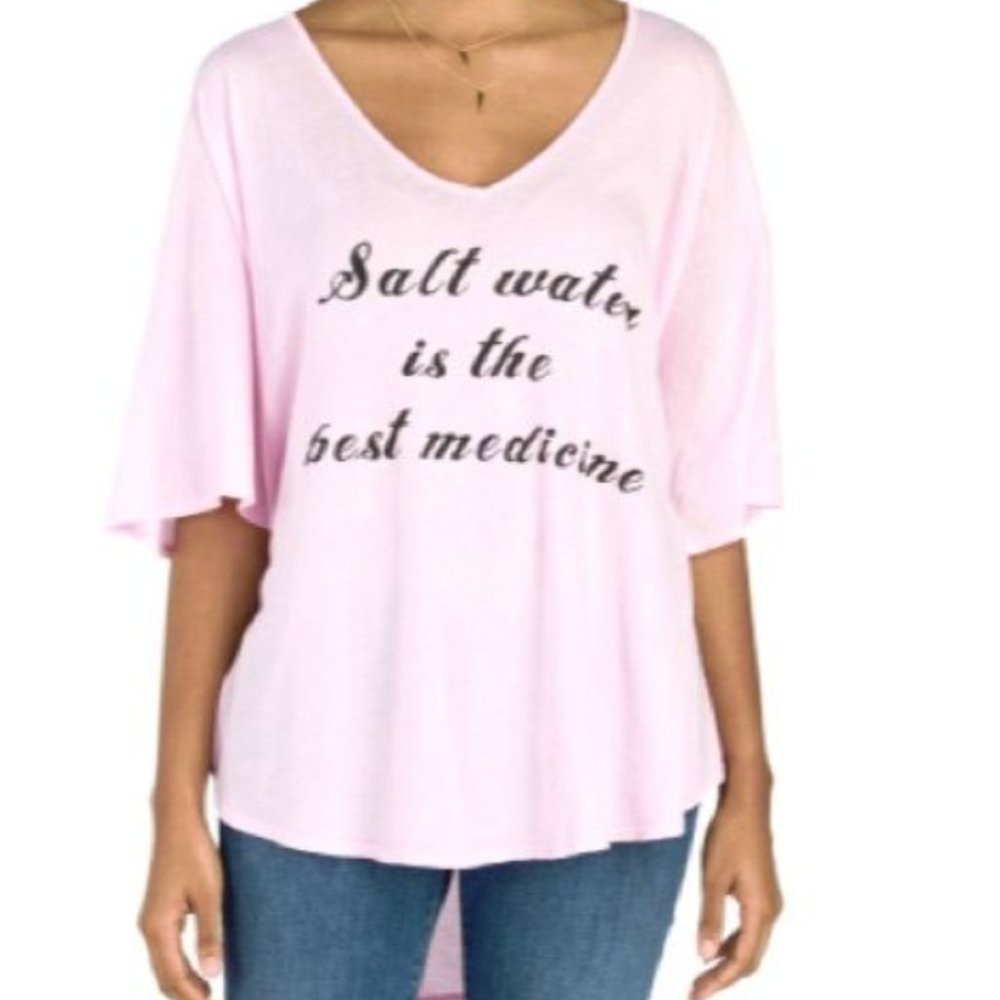 WILDFOX Swim Salt Water Butterfly Tulum Tunic